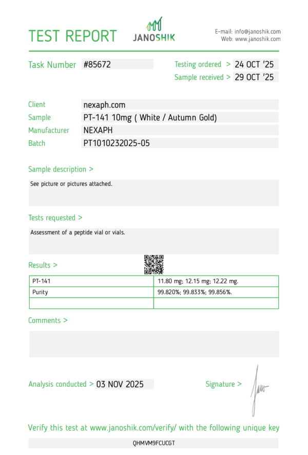 PT 141 10mg (10 vials/kit) - Image 2