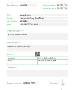 Sermorelin peptide - Sermorelin 5mg (10 vials/kit)